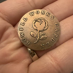 Allaire Village, NJ, Rose & Token Hard Times Tokens #4477 - Picture 1 of 6