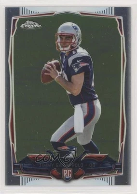 2014 Topps Chrome Jimmy Garoppolo (Ball in Both Hands) #150 Rookie RC - Image 1 of 3