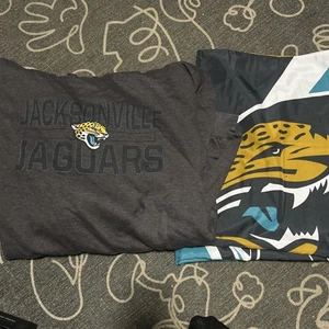 Jacksonville Jaguars Fan Pack Lot Hoodie NEW 3XLT Flag Banner Shirt Football NFL - Picture 1 of 4