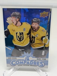 2025-26 Upper Deck Series 1 #CM-14 Jack Eichel Mark Stone Compadres - Bild 1 von 2