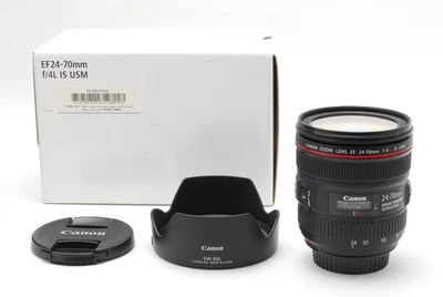 [EXCELENTE COMO NUEVO] Canon EF 24-70mm f/4 L IS USM de JAPÓN EE. UU. Duty Incl - Imagen 1 de 4