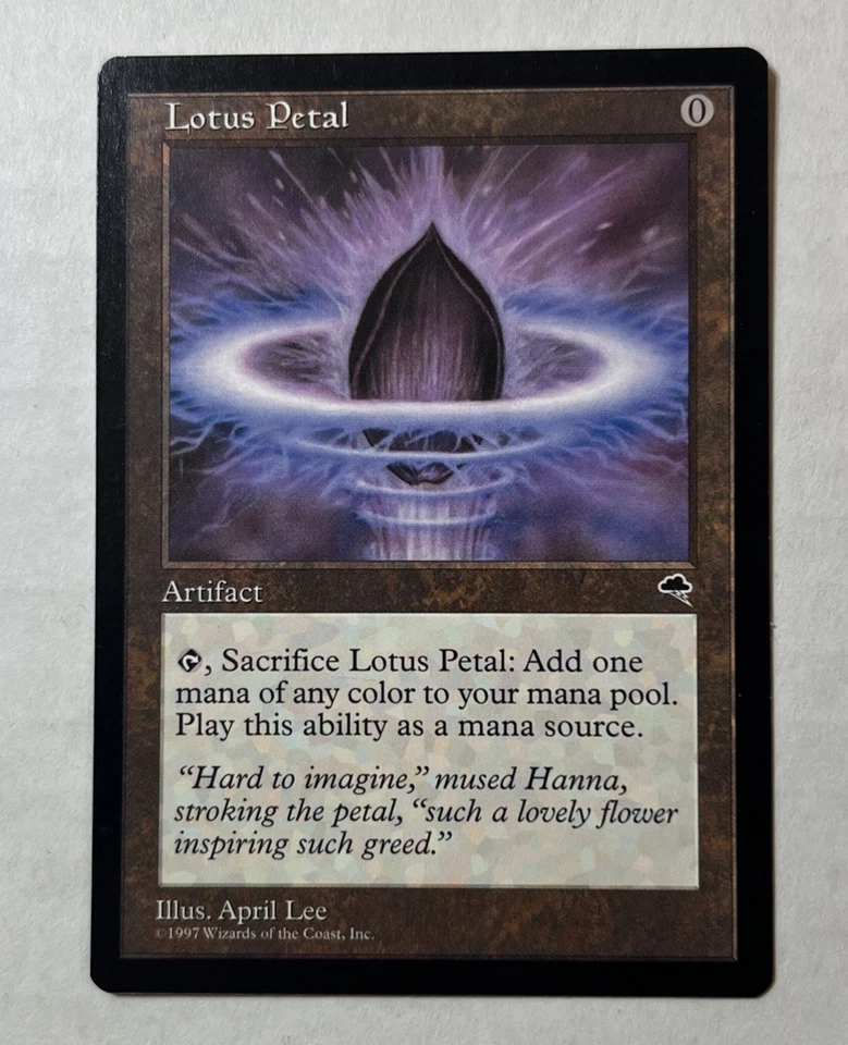 Lotus Petal X1 - NM/M - Tempest MTG Magic The Gathering Card English - Image 1 of 4