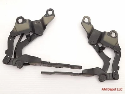 2007 BMW 335xi 335i 328i 328xi E90 E92 Hood Hinge Set 2pc Jet Black 41617210677  - Image 1 of 4