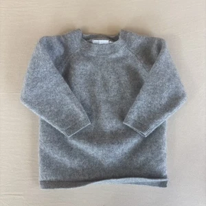 Zara 100% Kaschmir Kleinkind Pullover grau 4-5 Jahre - Bild 1 von 7