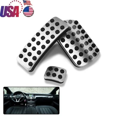 For Mercedes-Benz A180 A250 W246 W251 Footrest Gas Brake  Pedal Cover Foto 1 de 4
