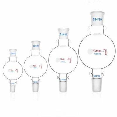 Bottles glassware Chemistry solvent 50-2000ml buffer Reservoir ball Laboratory - Image 1 of 4