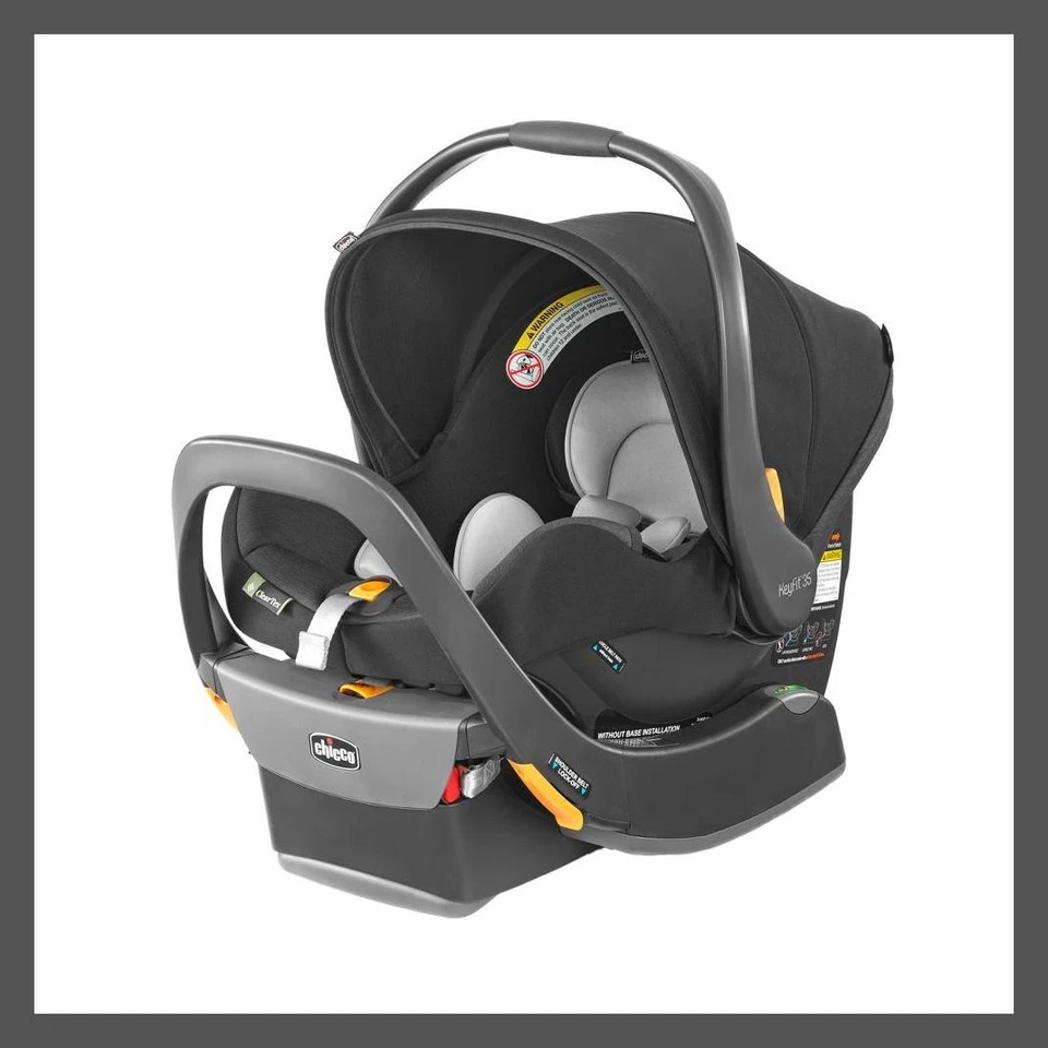 Asiento de coche infantil Chicco KeyFit 35 Cleartex - Legend Foto 1 de 4