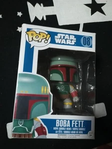 Funko pop STAR WARS BOBA FETT 08 blue box fac16... !!!! - Imagen 1 de 12