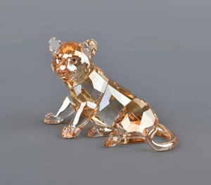 Swarovski Crystal SCS Annual Edition 2010 - Tiger Cub Sitting 1016678 *Retired* - Picture 1 of 4