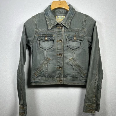 Chaqueta vaquera Billabong Jean para mujer mediana surfista skate Y2K de colección Foto 1 de 4