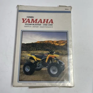 Clymer Yamaha YFS200 Blaster Service Manual 0-89287-734-0 - Bild 1 von 2