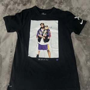 Nike 2014 5X Champ Kobe Bryant Trophy Retirement GOAT Mamba Shirt Sz M Dri-Fit - Picture 1 of 18
