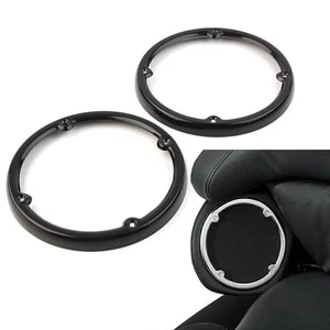Fit Harley Electra Glide Ultra Limited Tri Glide 14-19 Speaker Trim Blk - Picture 1 of 6