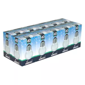 10 x Leuci Glühbirne Tropfen 40W E27 MATT Glühlampe 40 Watt Glühbirnen dimmbar - Bild 1 von 4