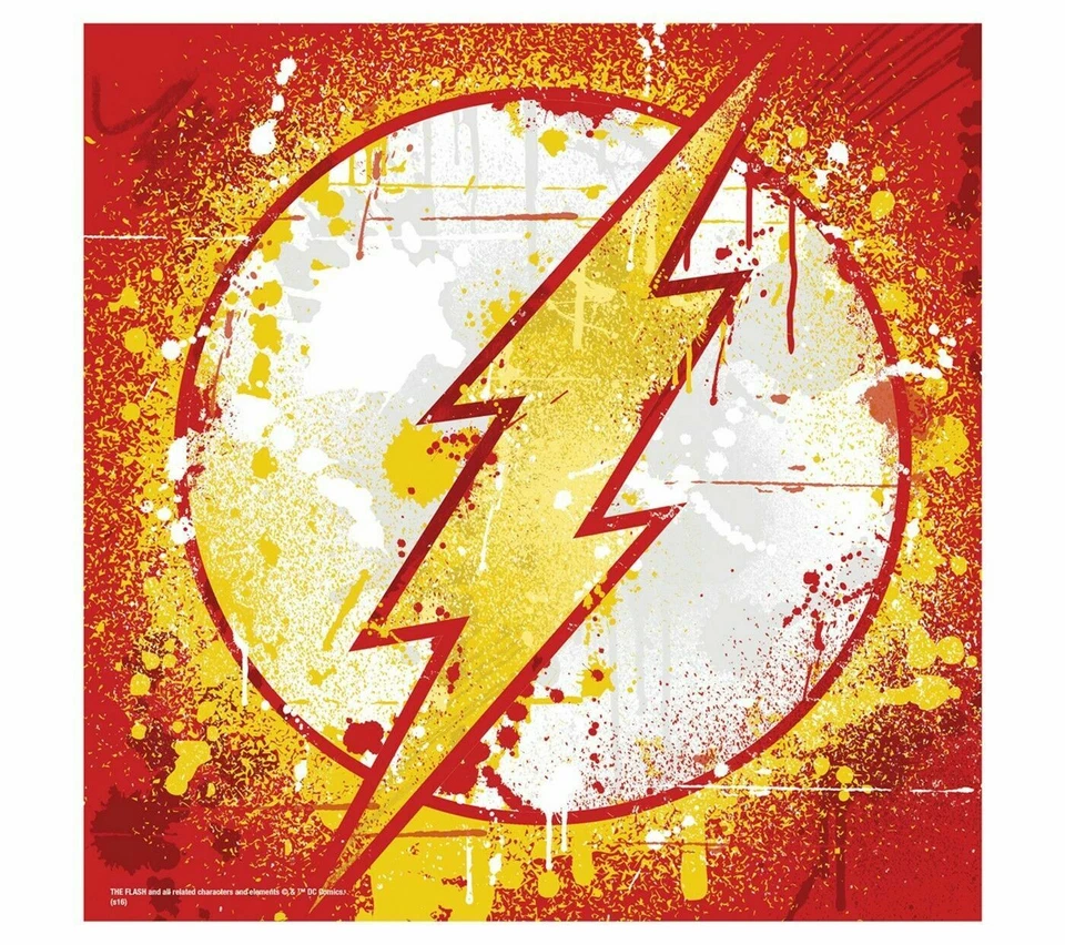 Декор стен DC Comics Flash Splatter 12x12 - Изображение 1 из 1