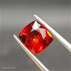 1.85C Spessartite Garnet Loose Gemstones for Jewelry Making - Spessartine Garnet - Picture 1 of 6
