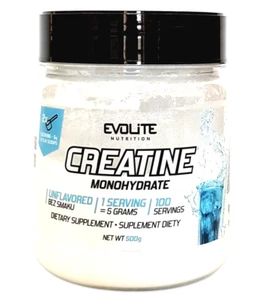 Evolite Nutrition Creatine Monohydrate 500g Kreatin Muskelaufbau Regeneration