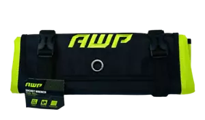 AWP Contractor Tool Roll Set Sockets, 1/4 & 3/8 Drive Heavy Duty-Water Resistant - Picture 1 of 16