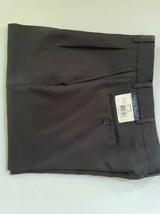 John Blair-Mens dress pants Black pleated 34x29-New - Picture 1 of 1