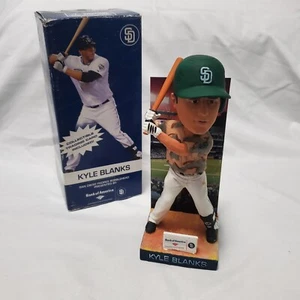 Tarjeta Bobblehead San Diego Padres 2010 camuflaje Kyle Blanks #3/5 SGA 19 de junio de 2010 - Imagen 1 de 7