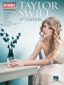 Taylor Swift 2nd Edition Hal Leonard Recorder Songbook NEW 001718680 - Picture 1 of 1
