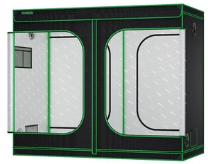 VIVOSUN 8x4FT Indoor Grow Tent Non toxic Mylar Room Reflective 96"X48"X80" - Picture 1 of 7