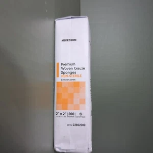 McKesson Spugna di Garza Non Tessuto 4 Strati Non Sterile 2 x 2" 1 Confezione 200 per Confezione - Foto 1 di 3