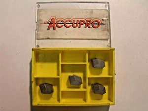 (4) NIB Accupro AGTN-9-C2 Carbide Inserts - Picture 1 of 3