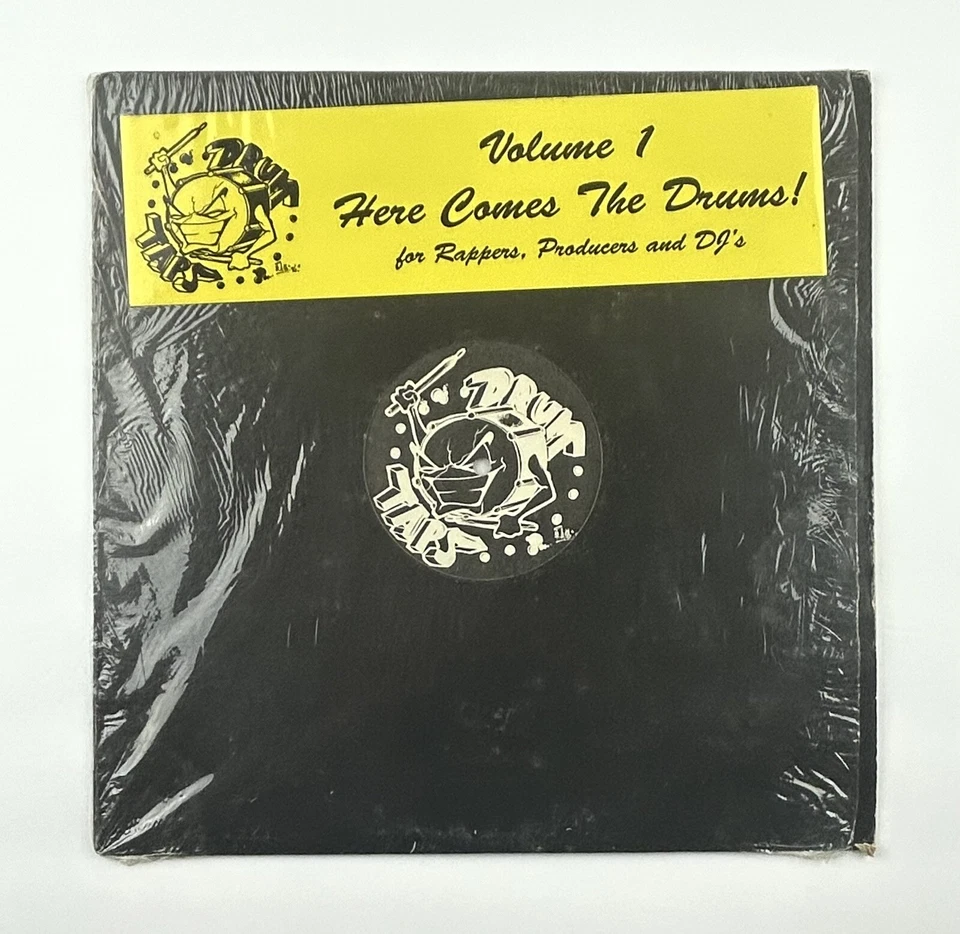 Drum Taps - Drum Taps 1996 Vinyl 12” Mini Album DJ Battle Tool Shrink On EX - Image 1 of 4