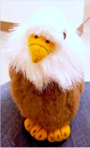 Wild Republic Audubon Birds Bald Eagle Plush Series 1 Birds Of Prey - Picture 1 of 6