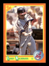 1990 Score Traded # 8T Candy Maldonado Card (B60) Cleveland
