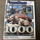 Rare 1993 Michigan Vs Penn State Football Program 1000 Th Game  Joe Paterno