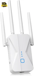 Wifi Extender Signal Booster, 2025 Wifi Extender Ac1200Mbps Dual Band (5.8Ghz/2. - Picture 1 of 6