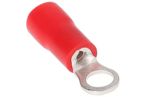 100 Stück 22-18 Stärke #10 rot Vinyl Ring Klemmen Crimp - Bild 1 von 1