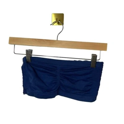 Bandeau sin tirantes Coobie Intimates con espalda de encaje en azul marino talla única Foto 1 de 4