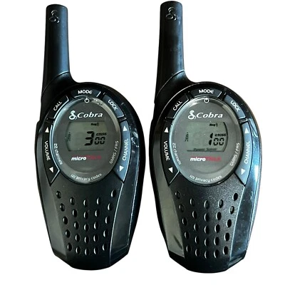 Cobra CXT280 Two Way Radios Walkie Talkie 22 Channels GMRS/FRS - Image 1 of 4