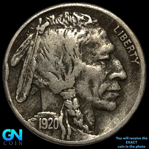 1920 S Buffalo Nickel  #E2723 Cover