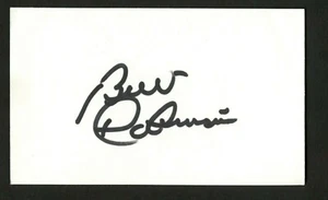 Bill Robinson d.2007 signed autograph auto 3x5 index card Baseball Player 9931 - Picture 1 of 1
