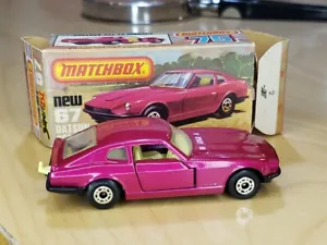 Matchbox Lesney Superfast #67 Datsun 260Z W/Original Box. Very Nice Piece. - Picture 1 of 20