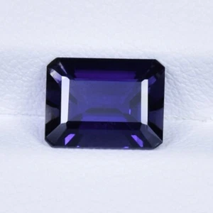 1.70 ct TOP GRADE LUSTROUS PURPLE BLUE / NATURAL IOLITE - Octagon Gems Video !! - Picture 1 of 2