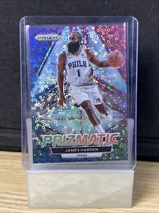 JAMES HARDEN 2022-23 Panini Prizm Prizmatic Fast Break Disco PHILADELPHIA 76ERS - Picture 1 of 2