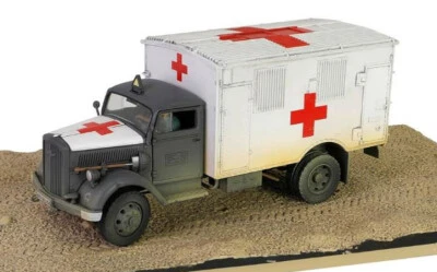 MODELLINO MILITARE STATICO FORCES OF VALOR OPEL BLITZ GERMAN AMBULANZA 1940 1/32 - Immagine 1 di 4