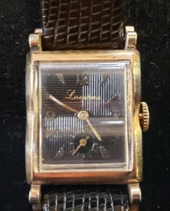 Lucerne Tank wrist watch, Nastrix Movment, Master case, 17j Cleaned and on time - Picture 1 of 24