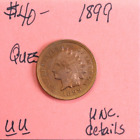 1899 Indian Head Cent. Affordable Collectible Coin. Large Store Sale #16025