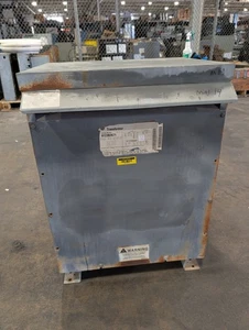 🤪 GE GENERAL ELECTRIC 25kVA TRANSFORMER 480V HI 120/208V LO TYPE 3R 9T23B2671 - Picture 1 of 7