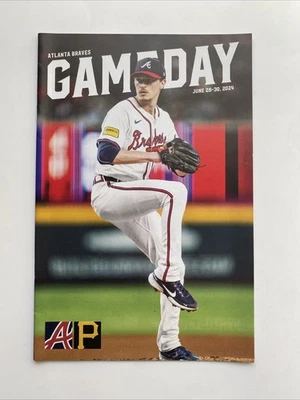MAX FRIED Atlanta Braves Baseball 2024 Gameday Program SGA New York Yankees PIT - Image 1 of 2