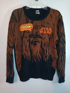 Disney Star Wars Chewbacca Wookie Sweater With SOUND Youth Size XL Pre-Owned - Picture 1 of 17