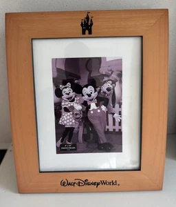 Walt Disney World Wooden 8" x 10" Photo Picture Frame - Picture 1 of 8