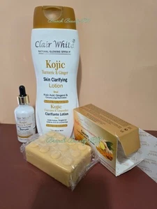 Clair White Tumeric & Ginger (lotion+ Serum+soap)..Free shipping - Picture 1 of 4