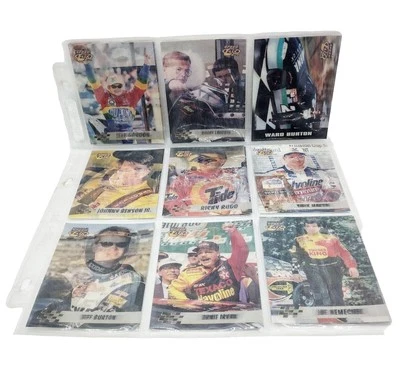 Pinnacle Speed Flix 1996 Sleeve Lot #2 of 12 Nascar Trading Cards - Image 1 of 2